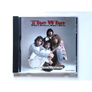 The Who - Who's Better, Who's Best CD 1988 MCA Rock Compilation